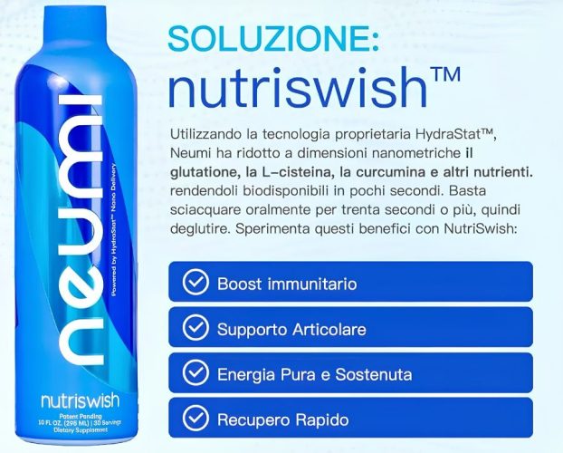 NutriSwish Neumi glutatione NutriSwish Neumi glutatione